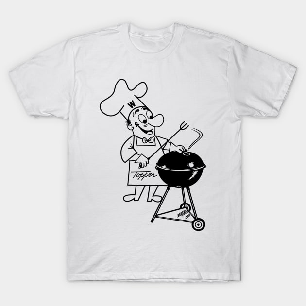 Classic Topper Weber Kettle T-Shirt by zavod44